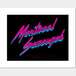 Montreal Screwjob Posters and Art